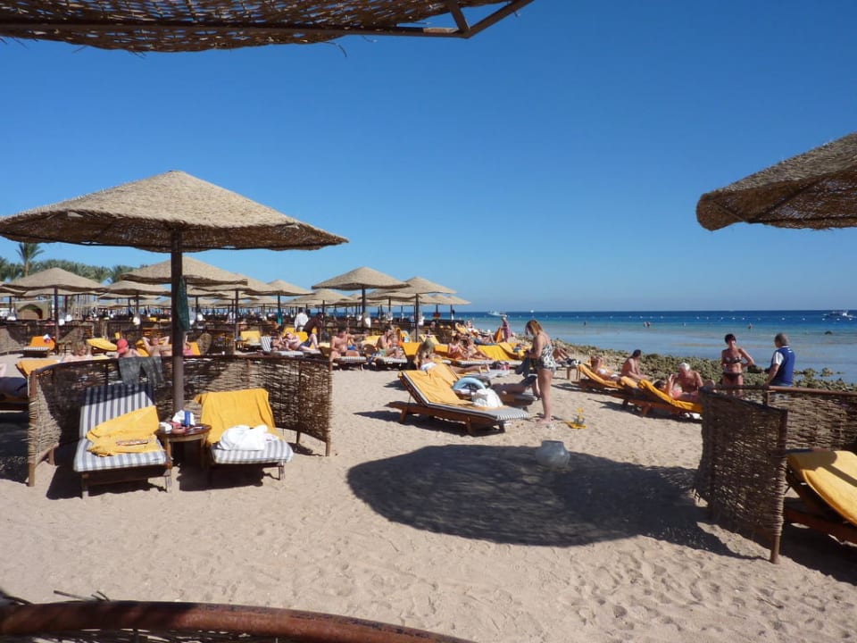 Ansicht vom Strand Makadi Palace