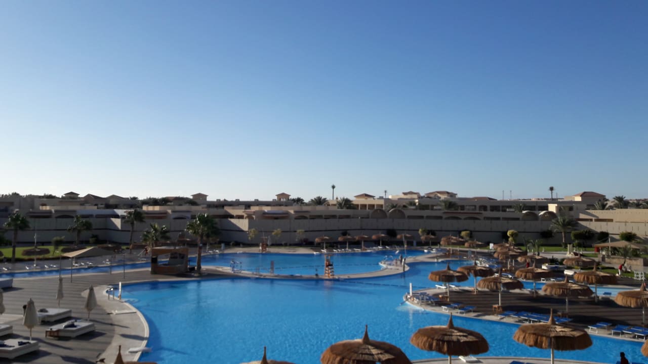 Ausblick aus dem Zimmer Pickalbatros Royal Moderna Resort-Sharm El Sheikh