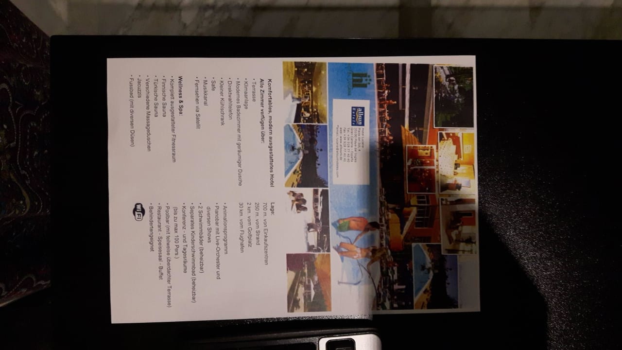 Hotelbeschreibung  allsun Hotel Lucana