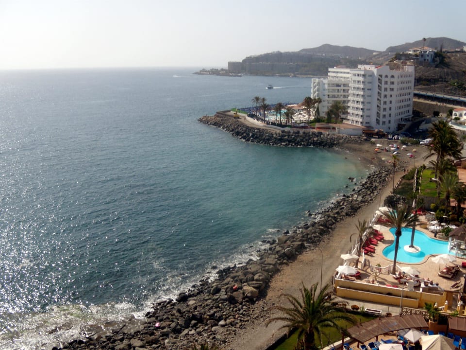 Blick von der Dachterrasse in der 9. Etage Bull Dorado Beach & Spa