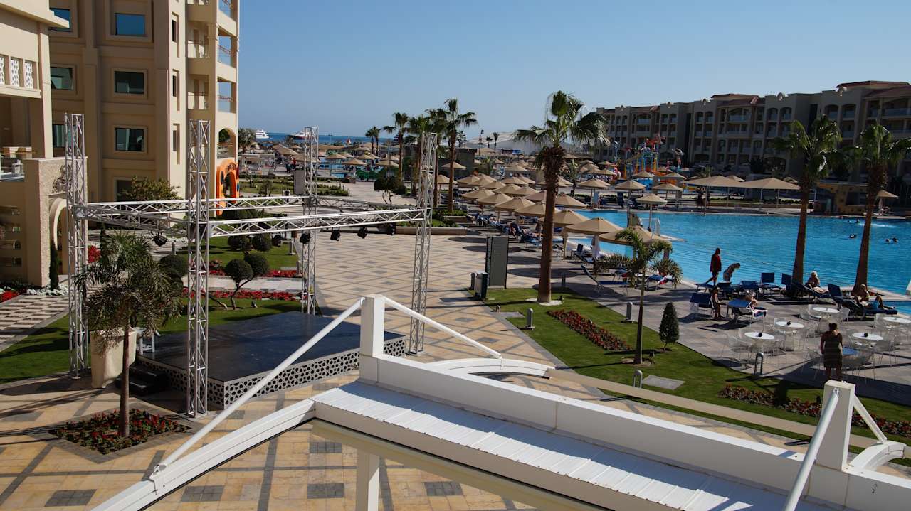 Ausblick Pickalbatros White Beach Resort - Hurghada