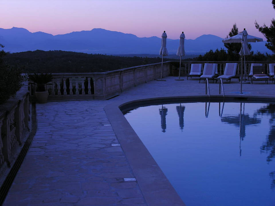 Blaue Stunde  Hotel Es Reco de Randa