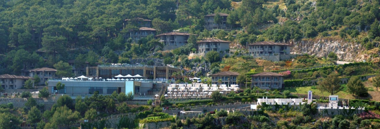 Panorama von der vorgelagerten Insel Baba Adasi TUI BLUE Seno - Adults Only