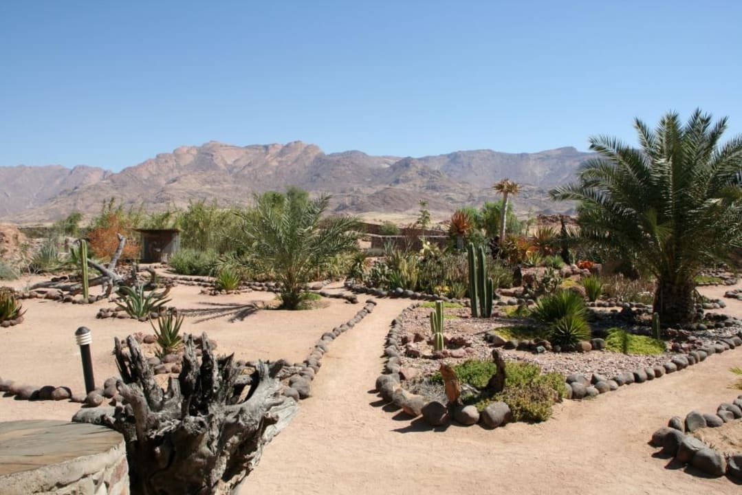 "Die Gartenanlage ist sehr..." Brandberg White Lady Lodge (Uis