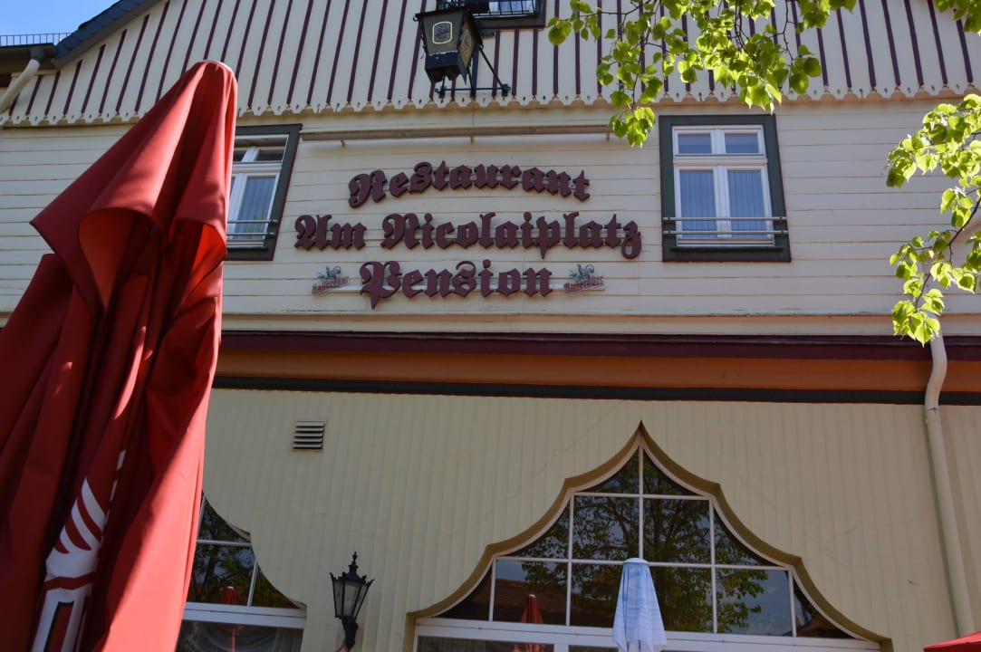 Name der Pension Pension und Restaurant am Nicolaiplatz