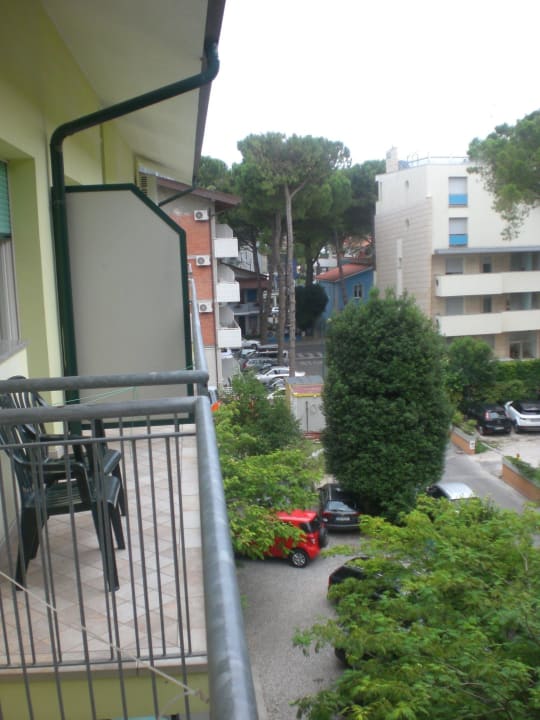 Ausblick in Richtung Strand Hotel Da Giovanna