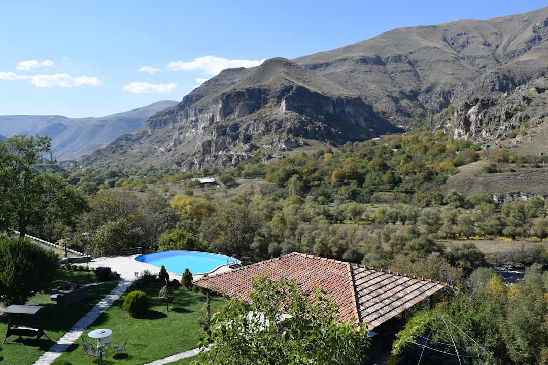 Ausblick Vardzia Resort