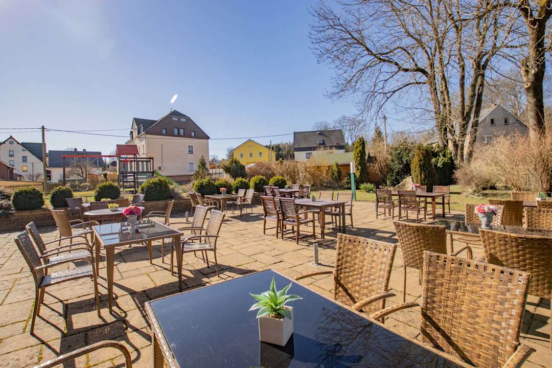 Gartenanlage Erzgebirgshotel Freiberger Höhe