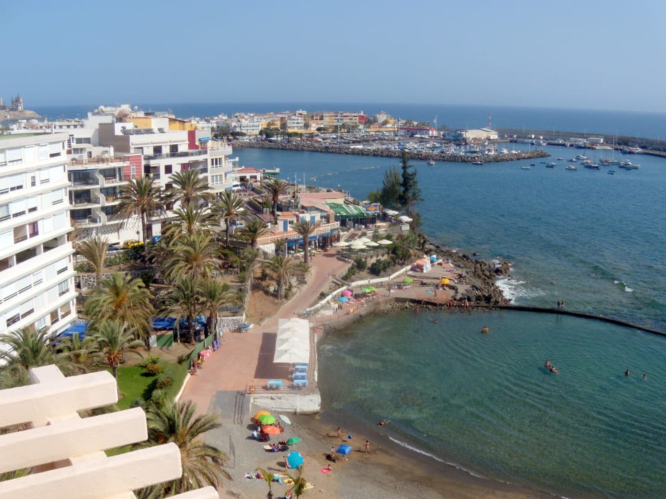 Blick von der Dachterrasse in der 9. Etage Bull Dorado Beach & Spa