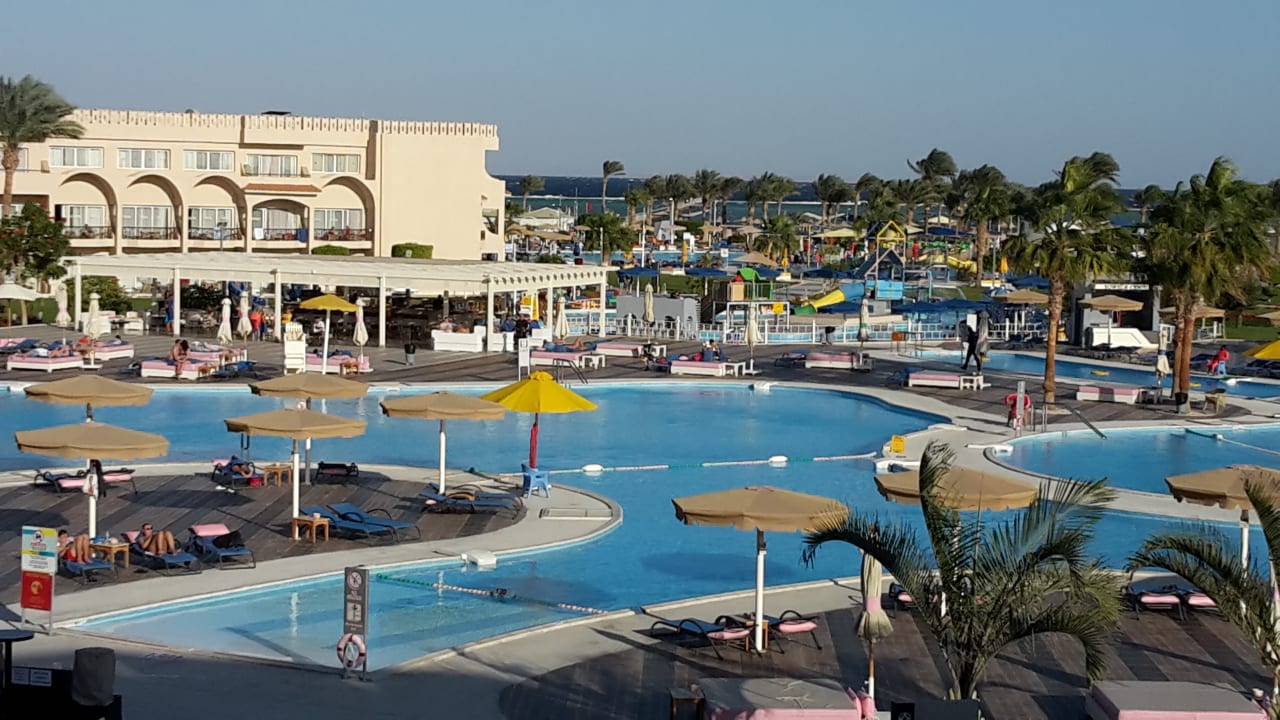 Ausblick Pickalbatros Royal Moderna Resort-Sharm El Sheikh