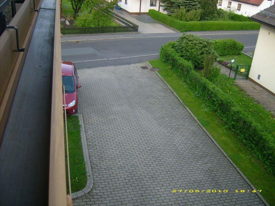 Blick vom Balkon Hotel Sonnental