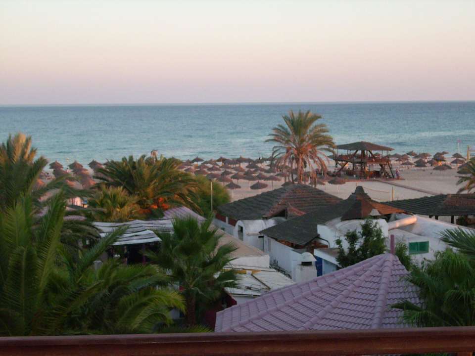 Blick vom Balkon Hotel Paradis Palace