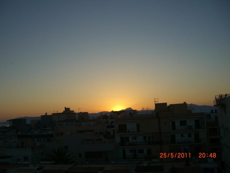 Sonnenuntergang Hotel Las Arenas