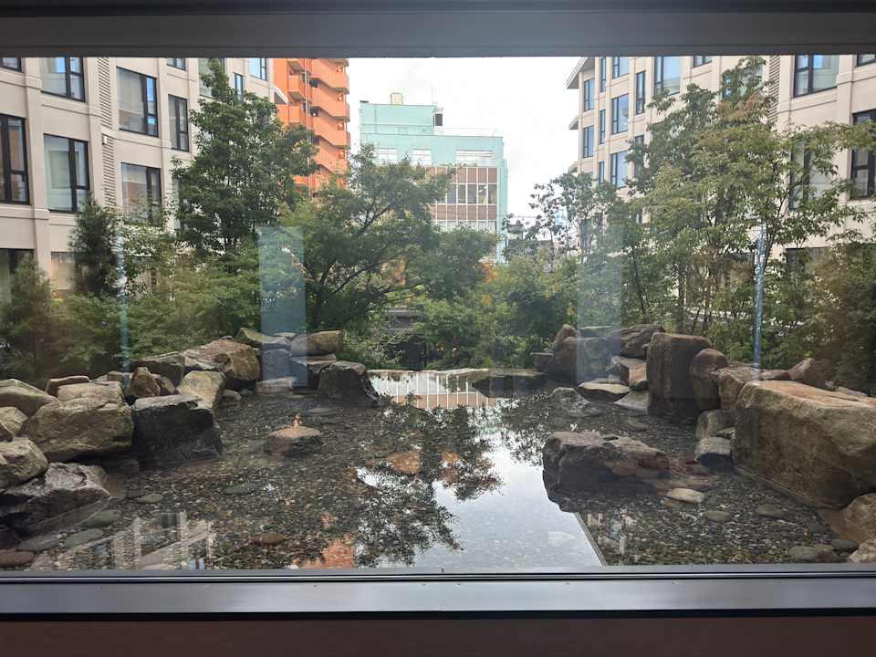 Gartenanlage THE HOTEL SANRAKU KANAZAWA 21th December 2022 OPEN