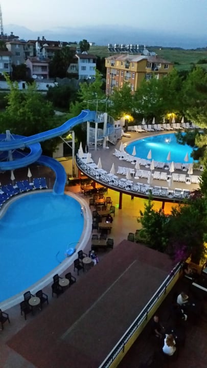 Ausblick vom Zimmer Dosi Hotel