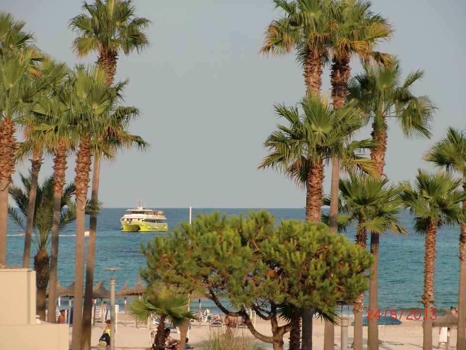 Ausblick vom Zimmer Hipotels Mediterraneo Club