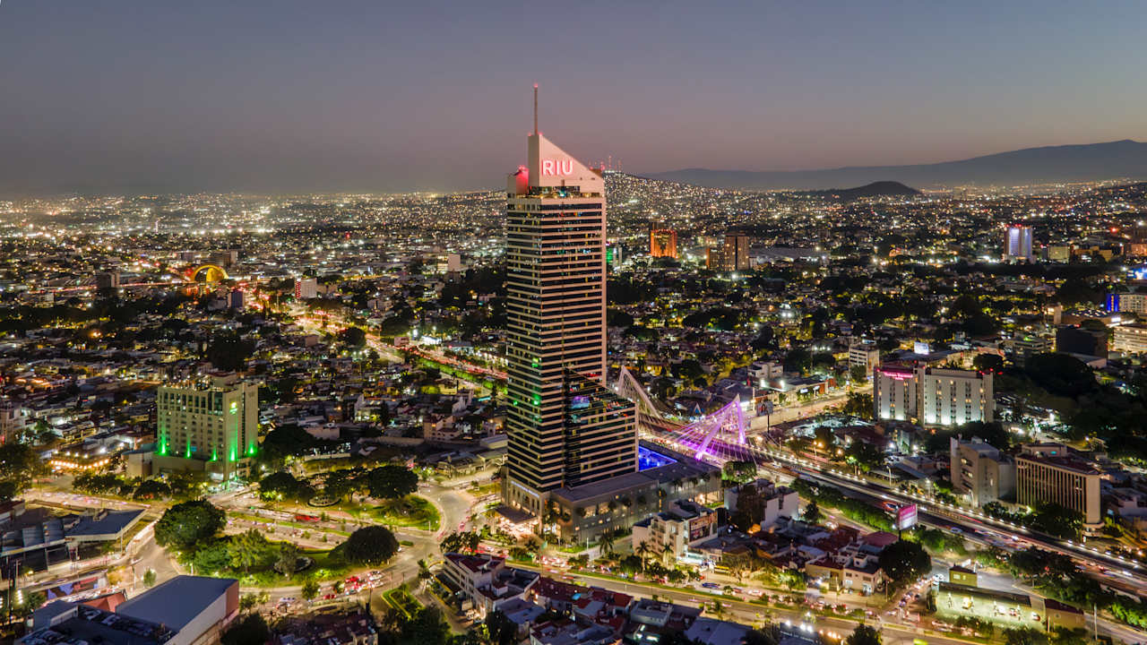 Außenansicht Hotel Riu Plaza Guadalajara
