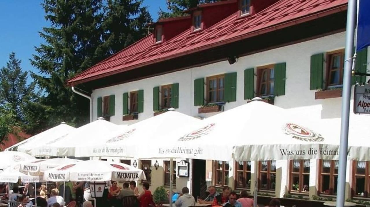 Der Berggasthof mit der schönen Terrasse Gasthof Alpenblick