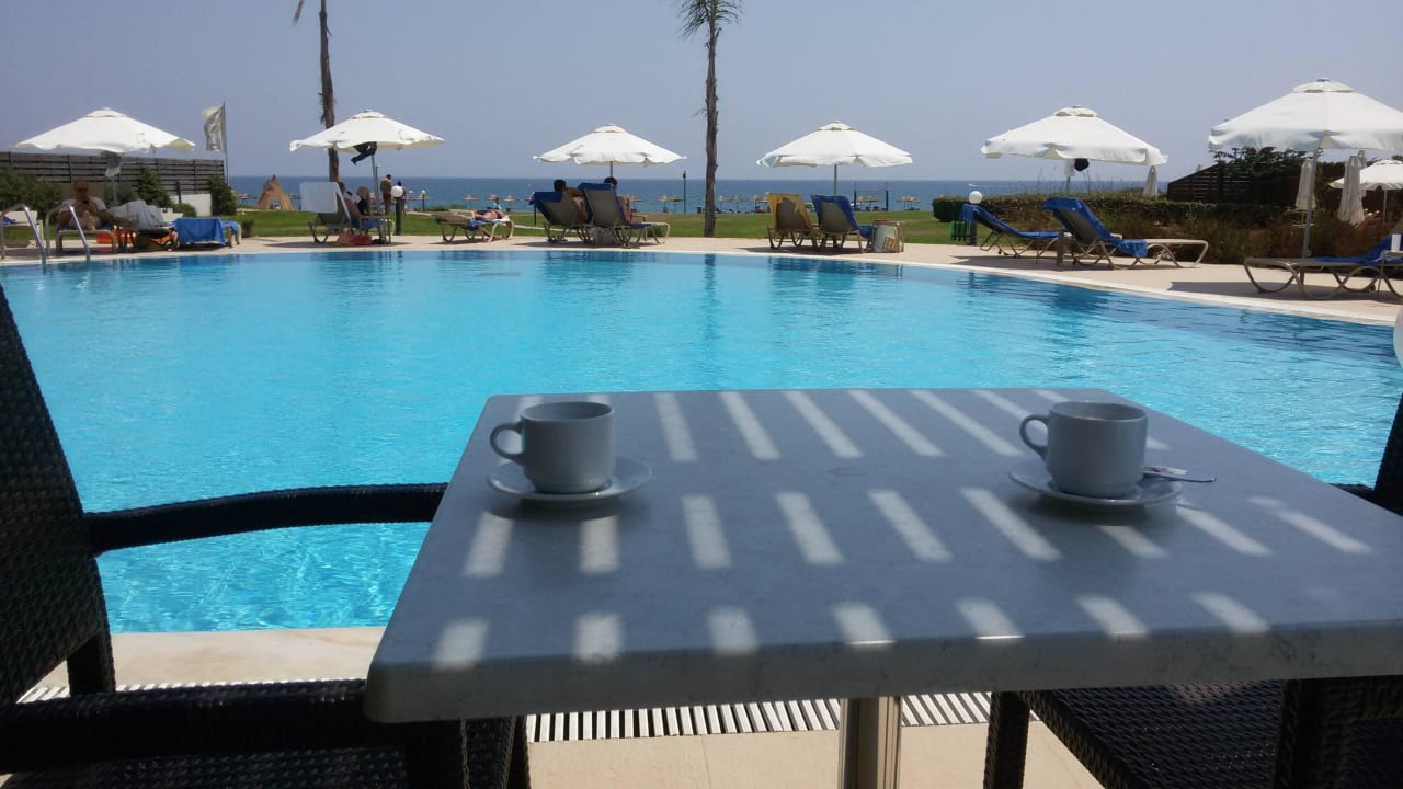 Coffe table pool Asterias Beach Resort