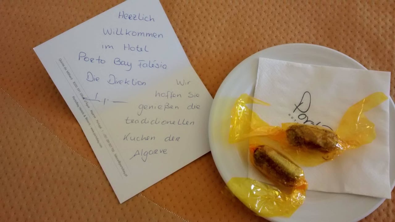 Begrüßungskuchen PortoBay Falésia