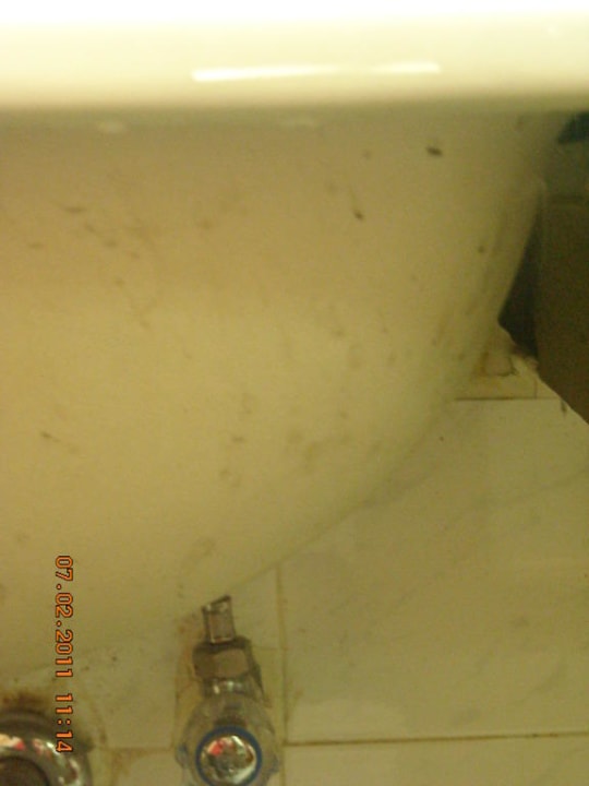 Flecken am Waschbecken The Tawana Bangkok