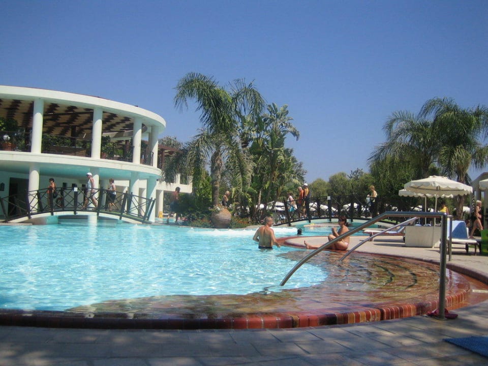 Blick von der Liege Hotel Calypso Beach