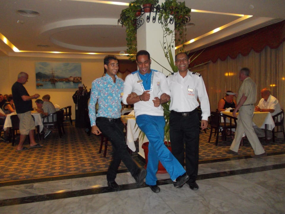 Some CAL restaurant  staff Titanic Beach Spa & Aqua Park