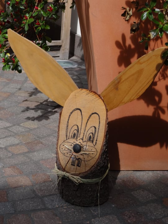 Dekoration zu Ostern Hotel Ansitz Plantiz