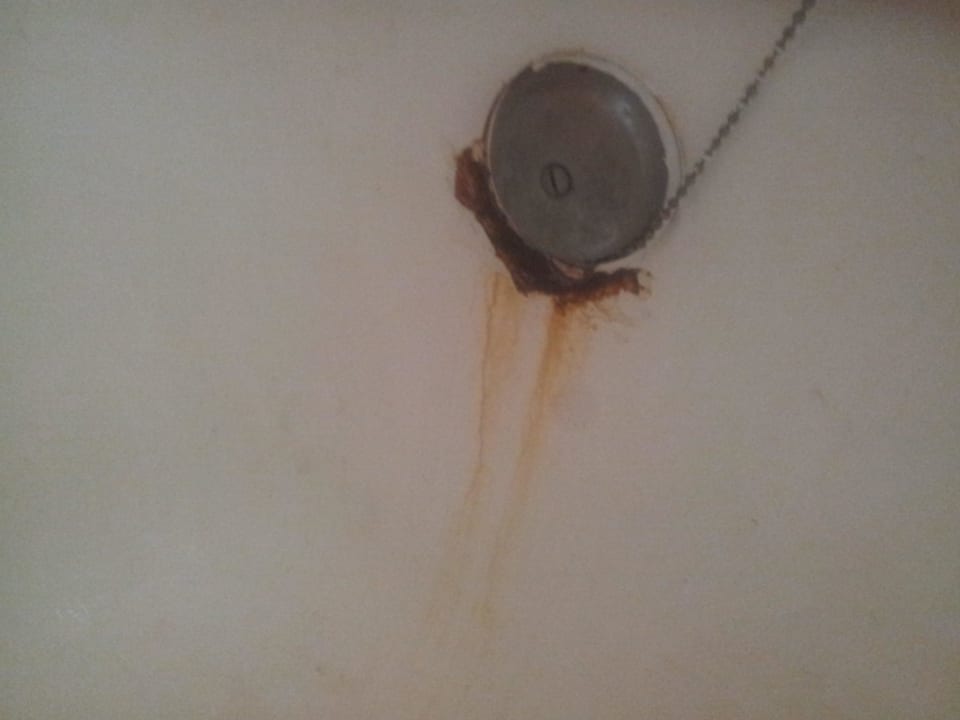 Total verrostete Badewanne Bei Juan Playa Blanca