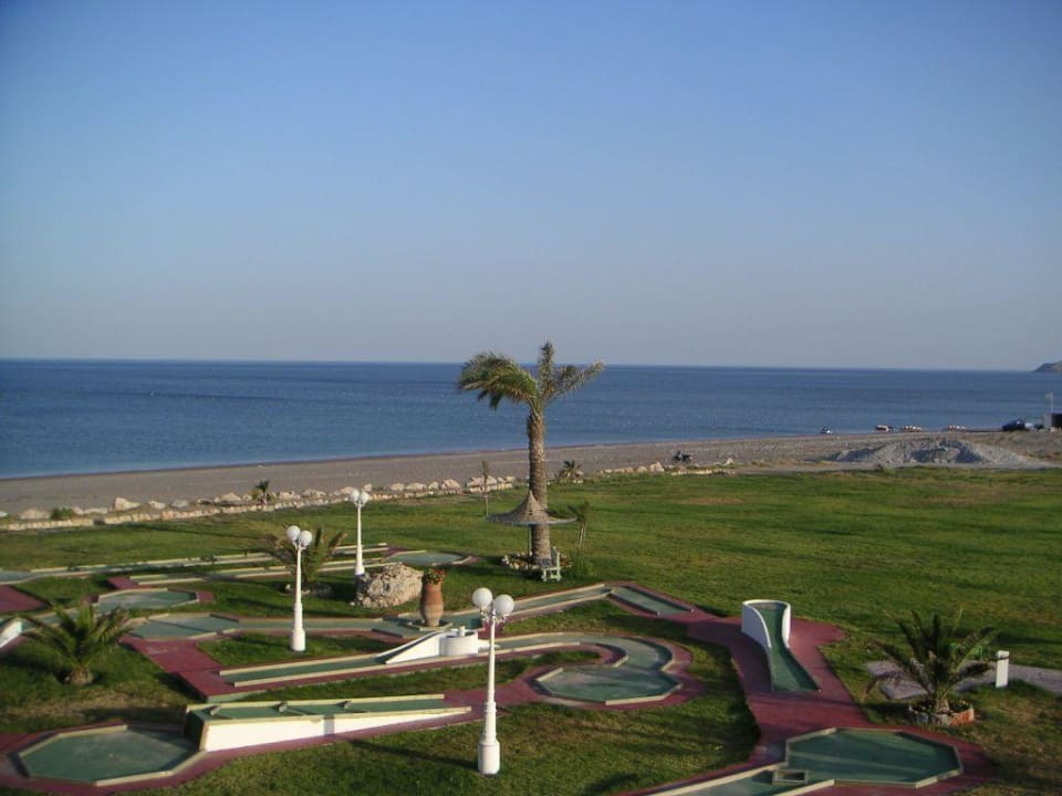 Ausblick vom Zimmer mit seitl. Meerblick Rodos Palladium Leisure & Wellness