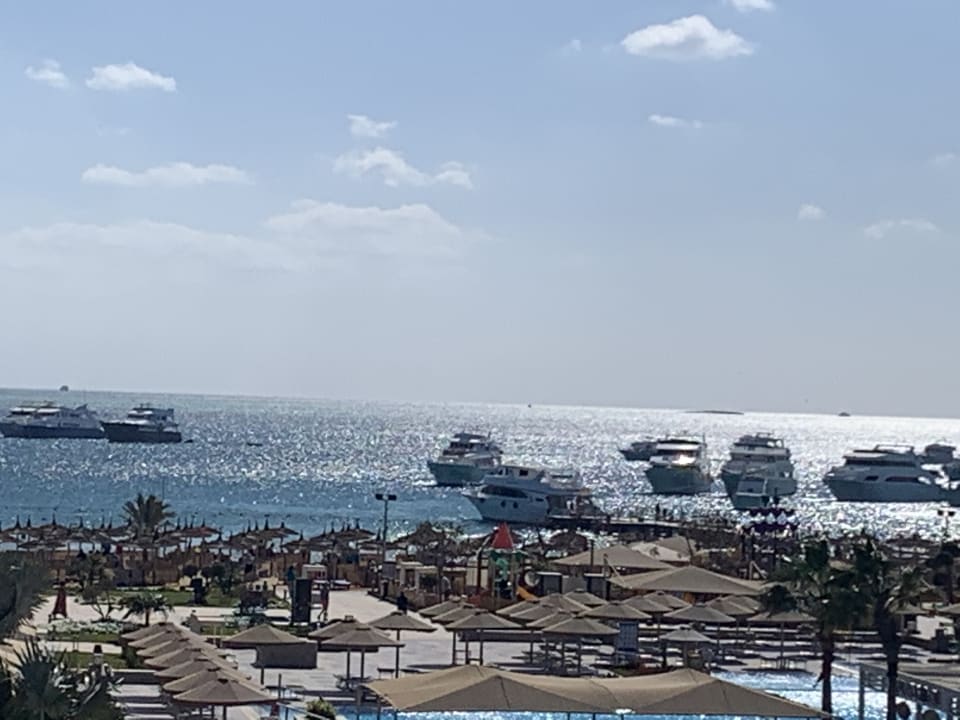 Ausblick Pickalbatros White Beach Resort - Hurghada