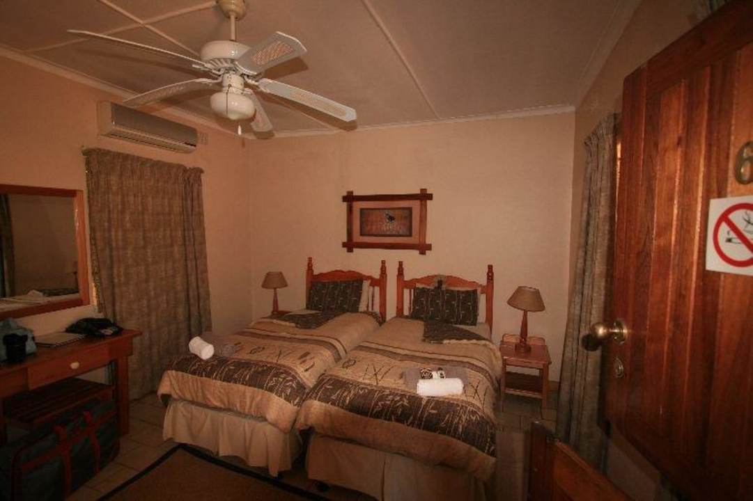 Unser Zimmer - 2 Einzelbetten zusammengeschoben Jock-Sabie Lodge