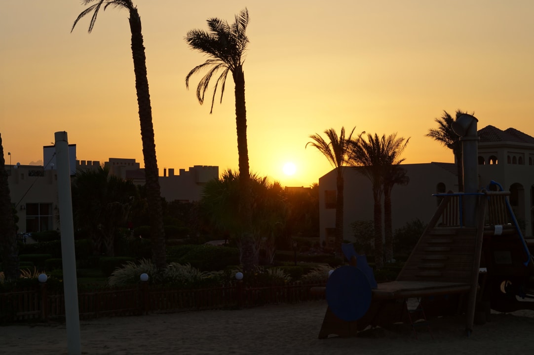 Sonnenuntergang Cleopatra Luxury Resort Makadi Bay