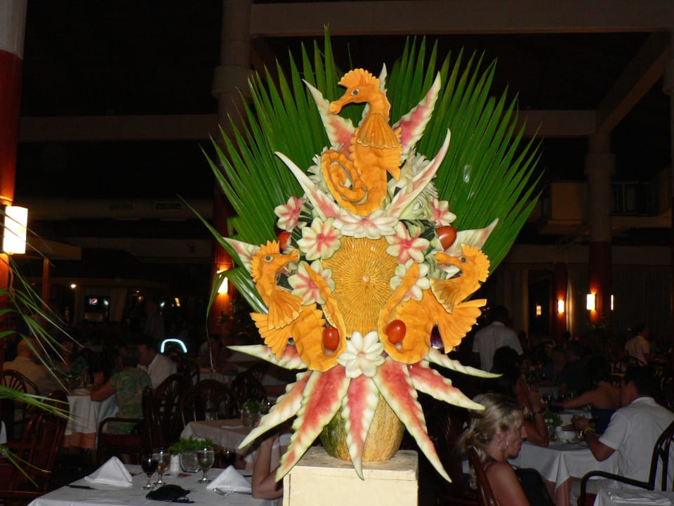 Buffet Deko Grand Palladium Select Bávaro Resort & Spa