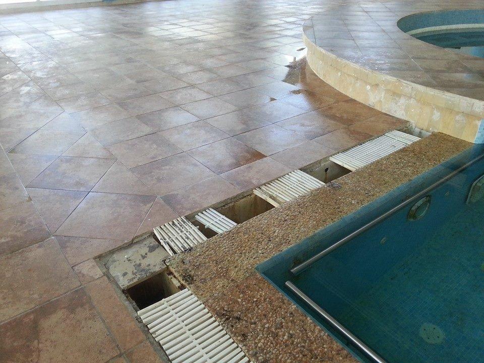 Hallenbad kaputt 2014 Alassio Hotel and Thalasso