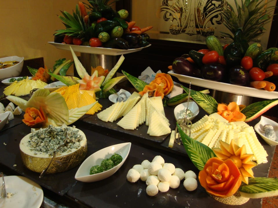 Abendessen - Käsebuffet Hotel Riu Palace Riviera Maya