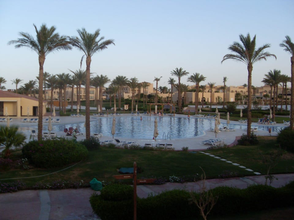 Ausblick von unserem Zimmer 5101 Cleopatra Luxury Resort Makadi Bay