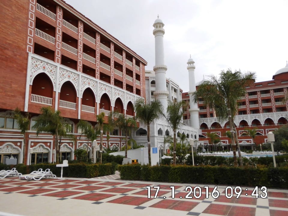 Tolle Aussicht Royal Taj Mahal Hotel