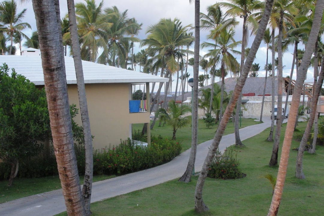 Blick vom Balkon Grand Sirenis Punta Cana Resort & Aquagames