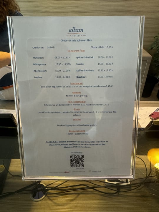 Sonstiges allsun Hotel Carolina Mare