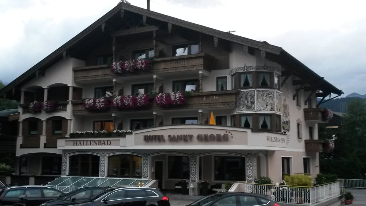 Hotel von vorne Hotel Garni St. Georg