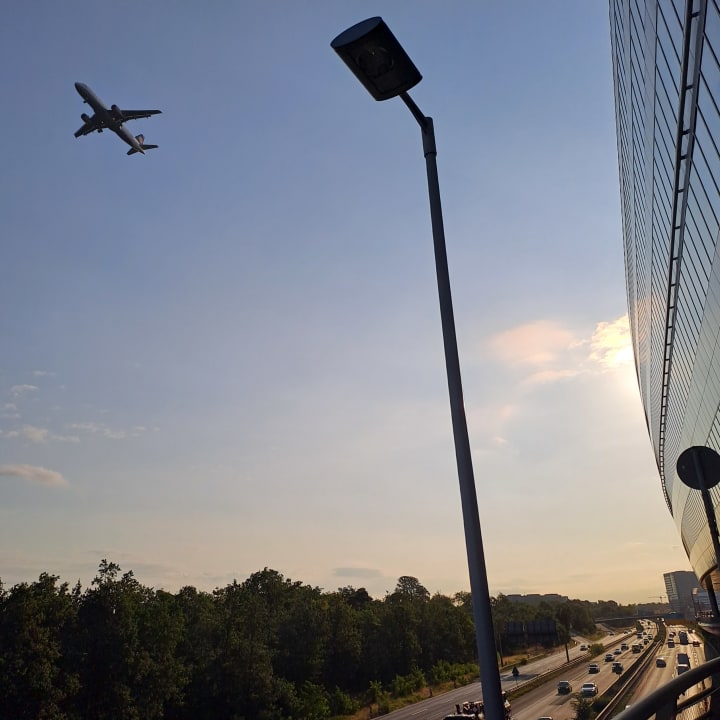 Ausblick Hilton Frankfurt Airport