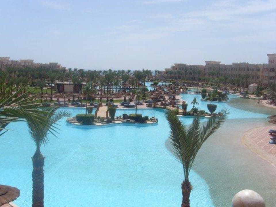 Vom 1. Stock aus Pickalbatros Palace Resort