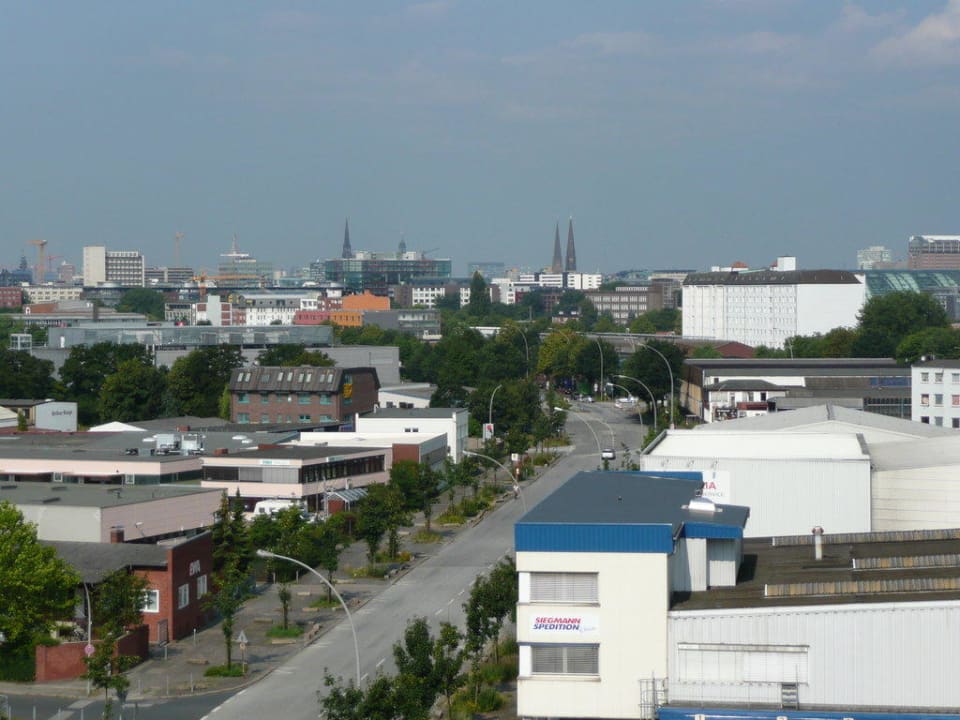 Ausblick aus 7.Etage (Nr.710) Apartment-Hotel Hamburg Mitte