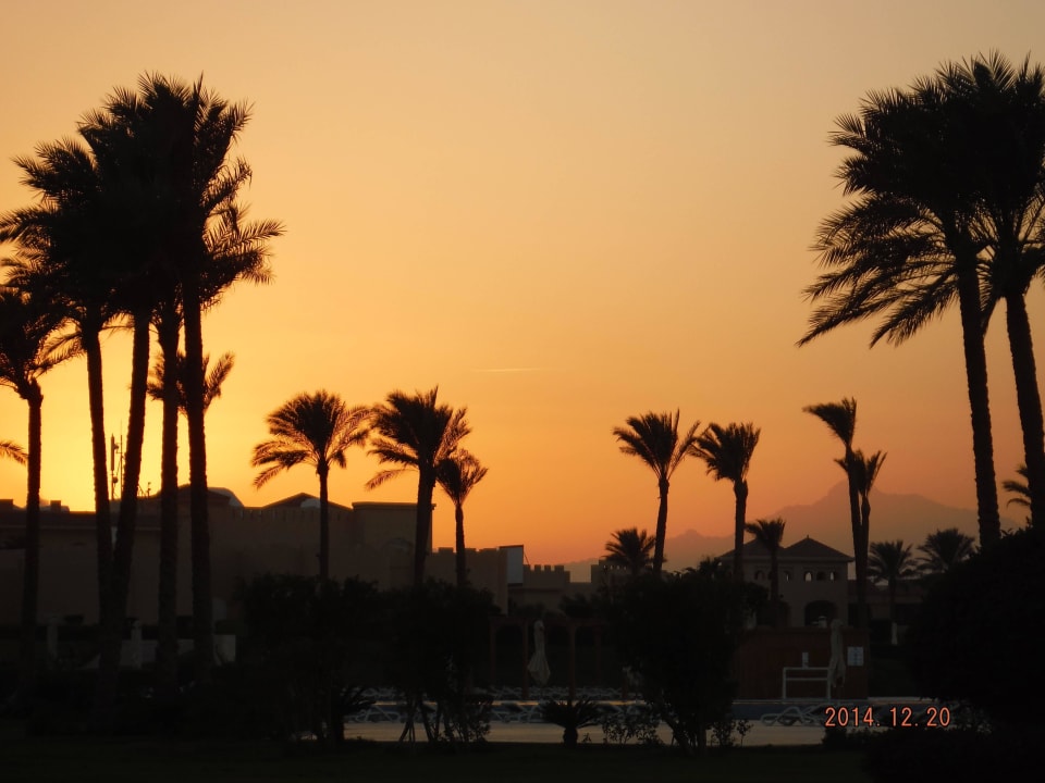 Sonnenuntergang Cleopatra Luxury Resort Makadi Bay