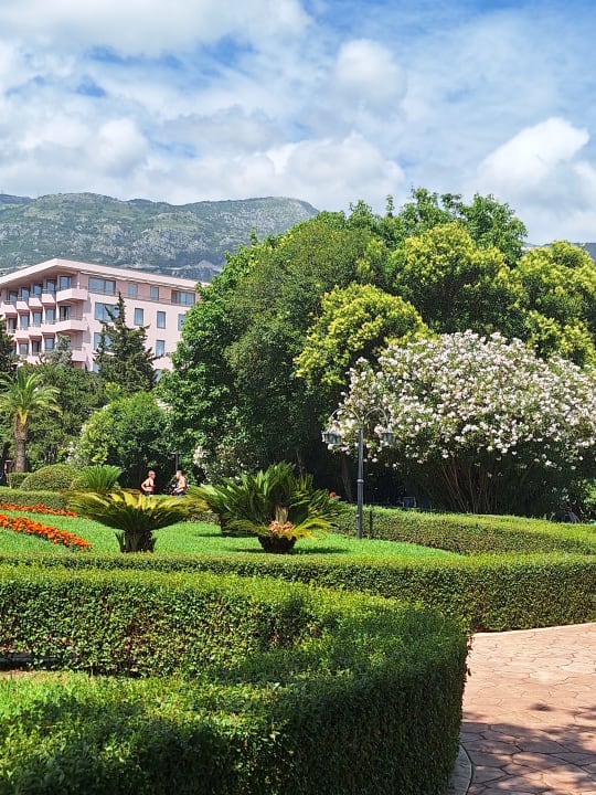 Gartenanlage Iberostar Waves Bellevue