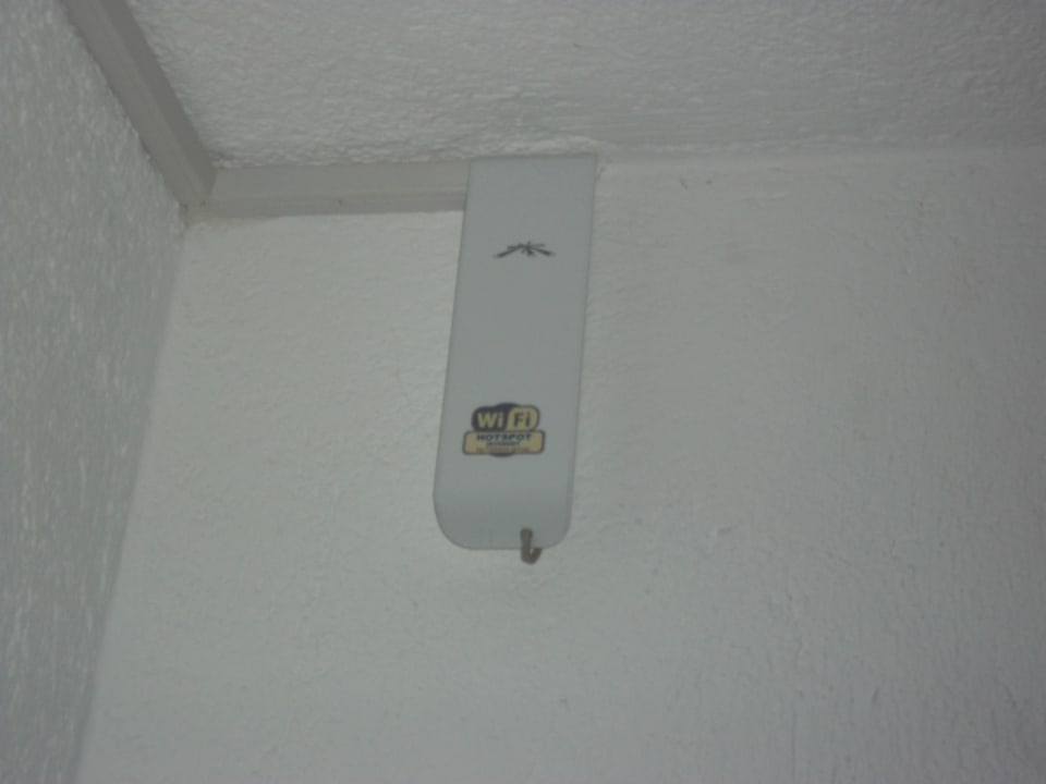 WiFi Sender im Hotelgang Hotel Malia Holidays