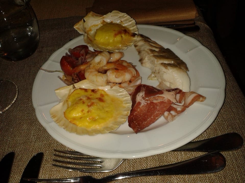 Vom Büffet der Halbpension - sehr lecker! Resort Cala di Falco