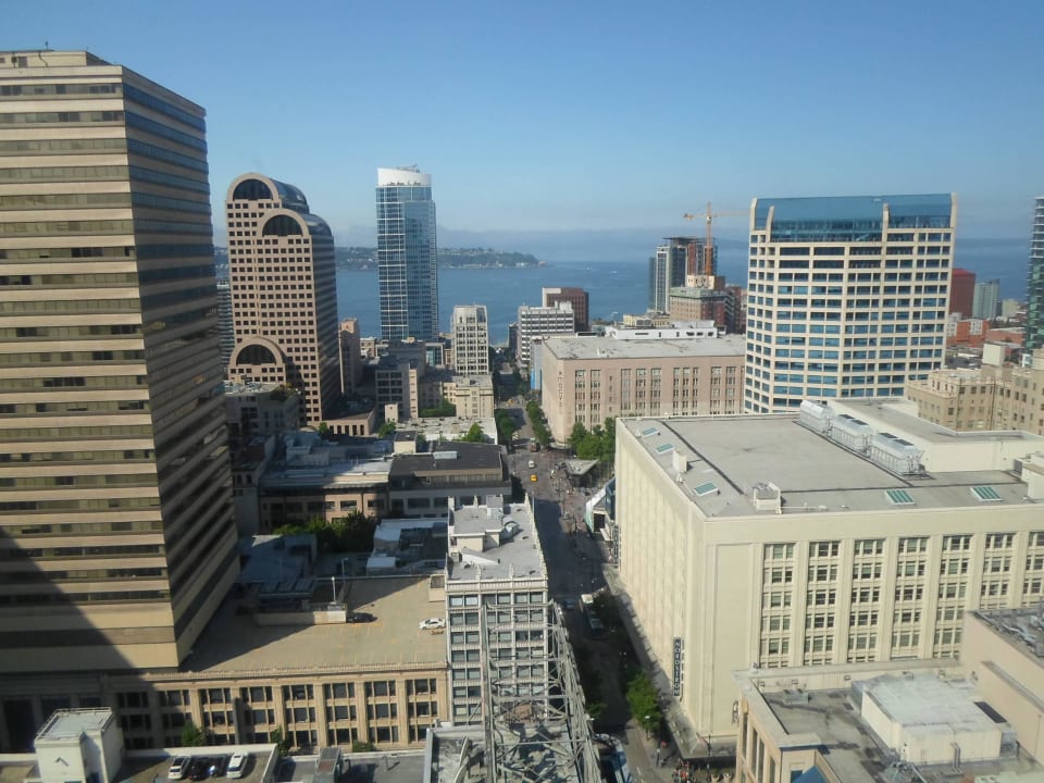 View from the suite  Hotel Grand Hyatt Seattle