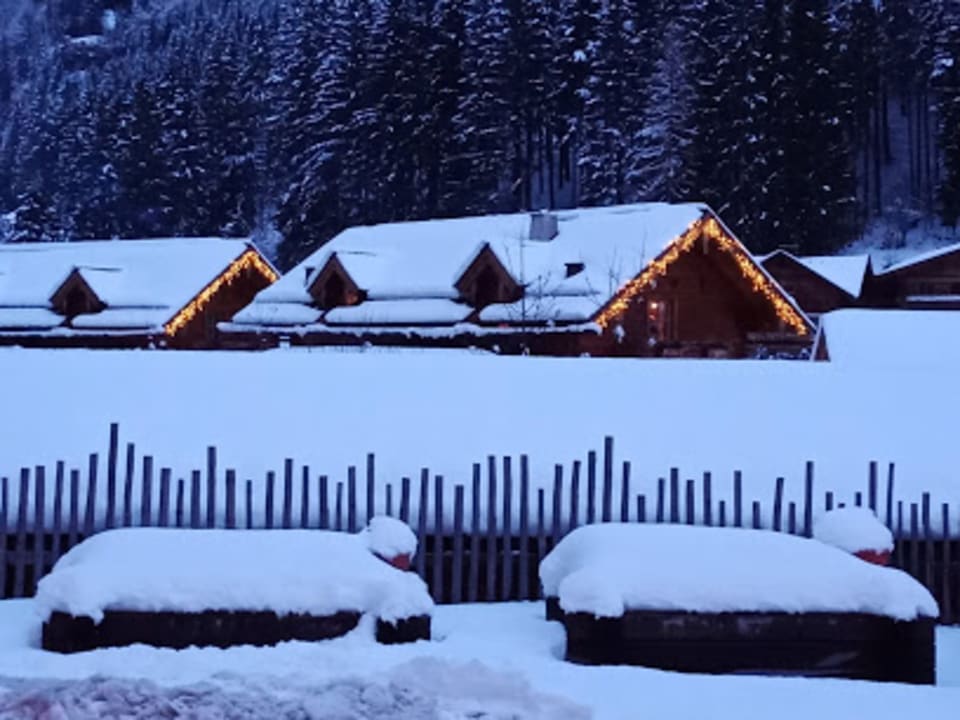 Außenansicht Feriendorf Holzleb'n